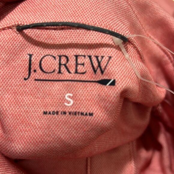 J. Crew BS309 Long-sleeve performance Pink polo shirt COOLMAX® technology - Picture 11 of 15